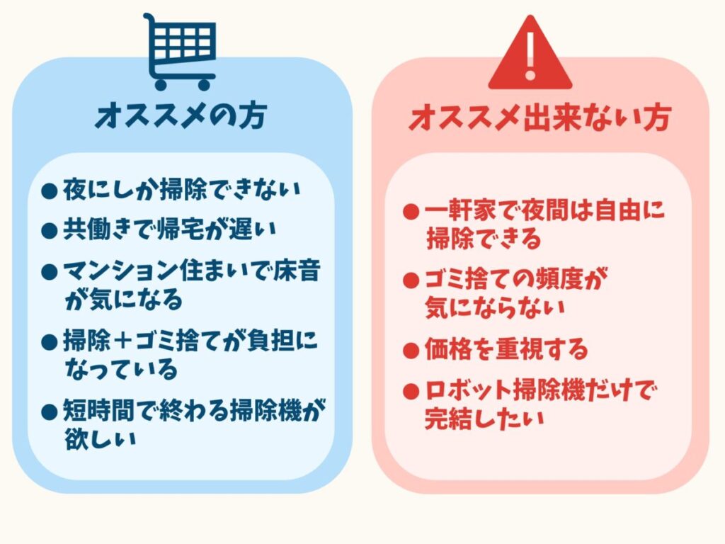 EC-XR1を買うべき人・買わない方がいい人