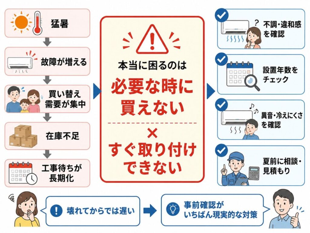価格より怖い在庫・工事問題｜本当に困るのは「買えない時期」