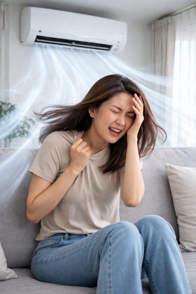 エアコン風よけ 自作