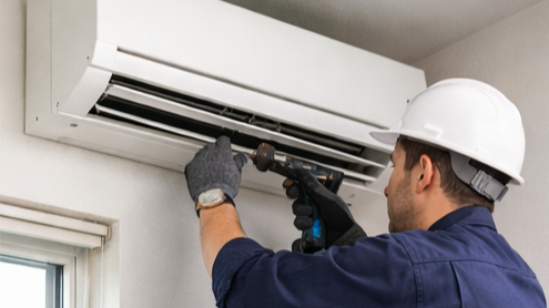 エアコン 工事費 10万