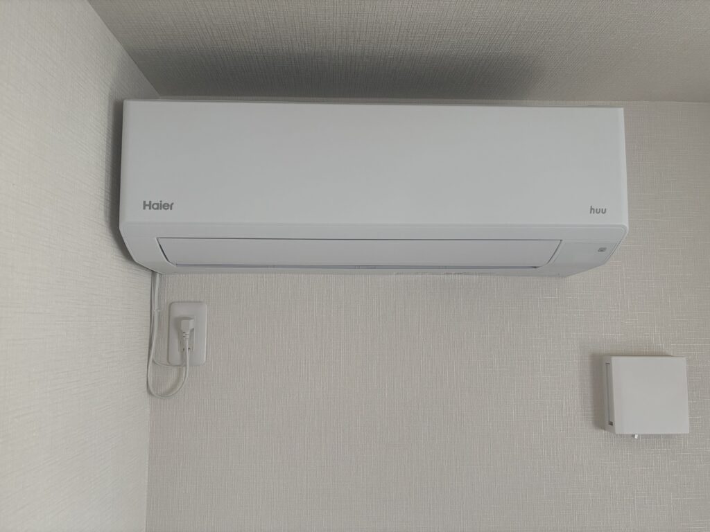 ハイアールのエアコンの購入