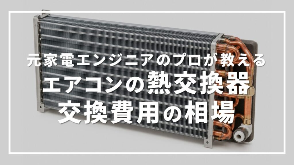 エアコン 熱交換器 交換 費用